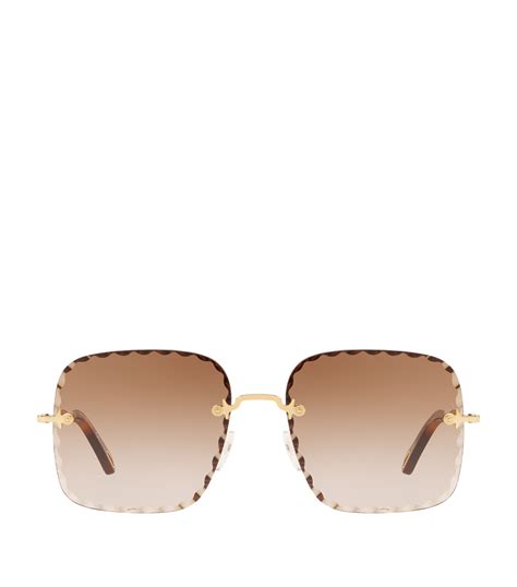 chloe rosie square sunglasses|Chloé Sunglasses for Women .